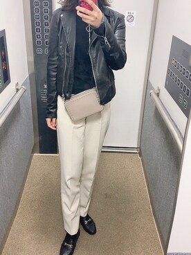 「H&M DIVIDED（エイチアンドエム　ディヴァイデッド）のアイテム（ジャケット/アウター）」を使った、ちょんさん（レディース・164cm）の春コーディネート