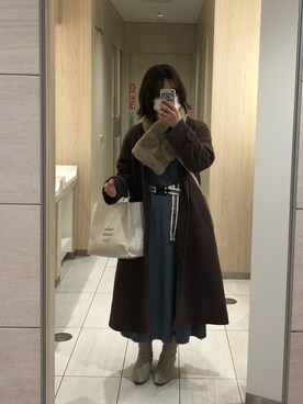 ナツミさん(レディース・156cm)の冬コーディネート