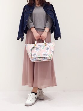 りーさん（レディース・155cm）の春コーディネート