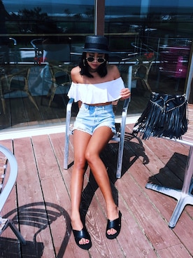 PEPEさん（レディース・164cm）の夏コーディネート