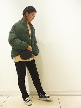Natsumiさん（レディース・158cm）の冬コーディネート