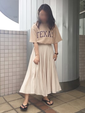 Natsumiさん（レディース・159cm）の夏コーディネート