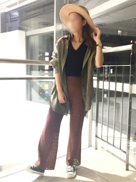 Natsumiさん（レディース・159cm）の秋コーディネート