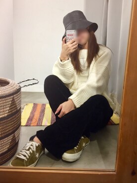 Natsumiさん（レディース・159cm）の冬コーディネート