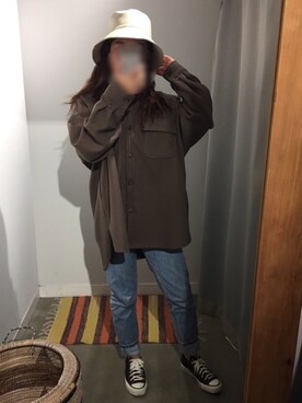 Natsumiさん（レディース・159cm）の冬コーディネート