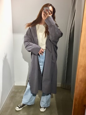 Natsumiさん（レディース・159cm）の冬コーディネート