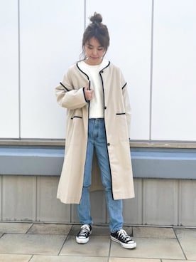 Natsumiさん（レディース・159cm）の春コーディネート