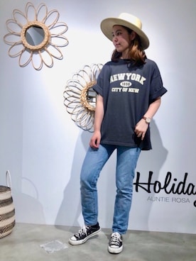 Natsumiさん（レディース・159cm）の春コーディネート