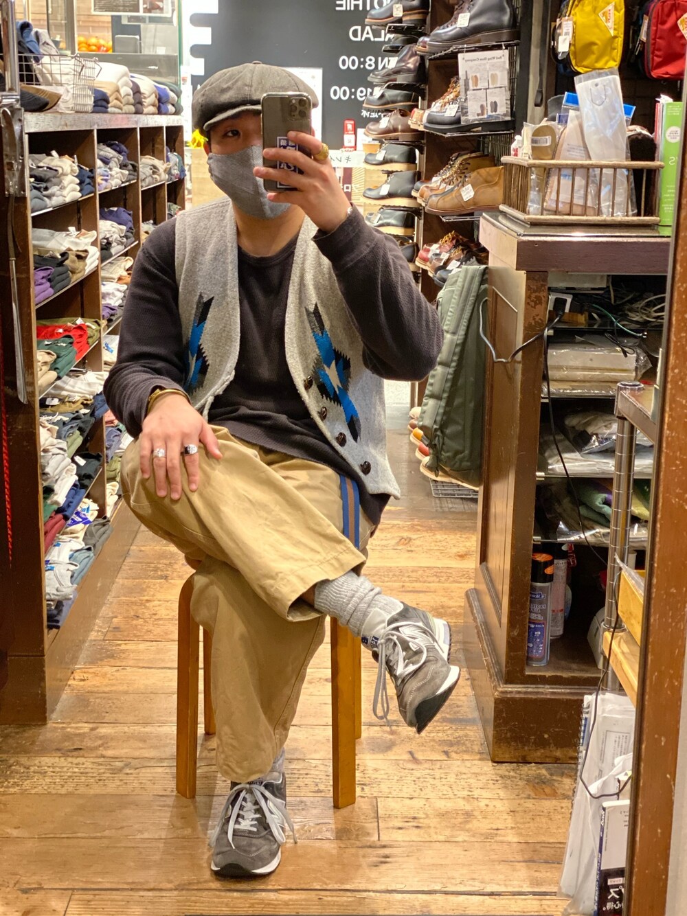 THE REAL McCOY'Sのキャスケットを使った人気ファッション