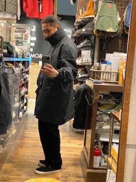「GOLDWIN（ゴールドウィン）のアイテム（ジャケット/アウター）」を使った、Ricky さん（メンズ・173cm）の秋コーディネート