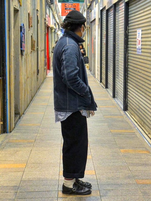 デニムジャケットを使った 私の推しブランド の人気ファッションコーディネート 身長 171cm 180cm 髪型 ロングヘアー Sciaky