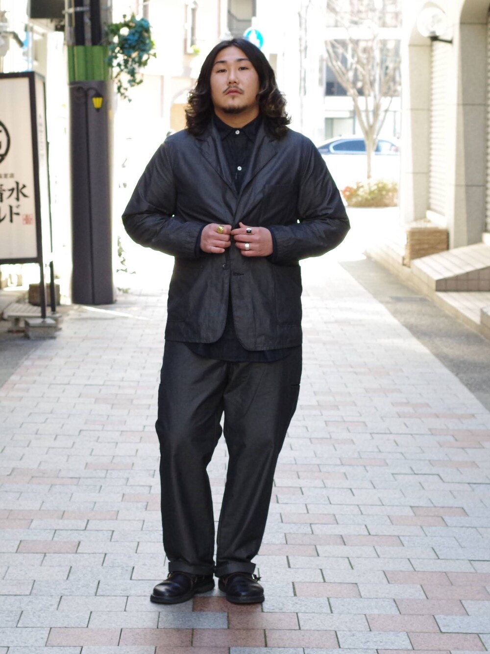 ポストオーバーオールズ　尾錠付きチノパンツ POST OVERALLS 20SS Vol.2 – UNCLE SAM アンクルサム