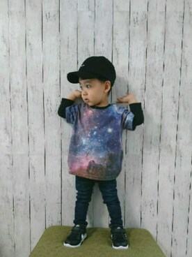 kanata＊＊さん（キッズ・90cm）の春コーディネート