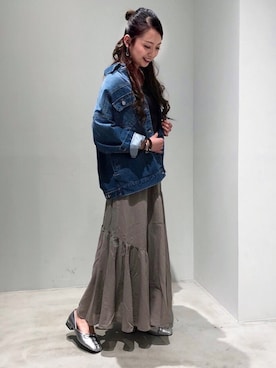 ayaさん（レディース・160cm）の春コーディネート