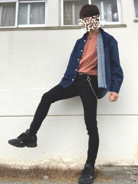 uchiさん（メンズ・177cm）の冬コーディネート