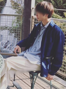 uchiさん（メンズ・177cm）の冬コーディネート