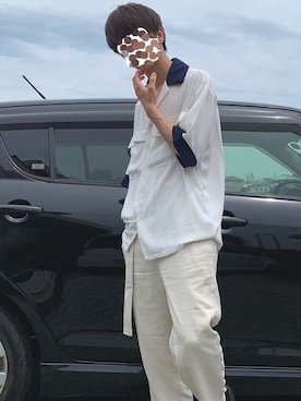 uchiさん（メンズ・177cm）の夏コーディネート