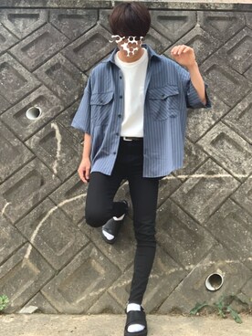 「ナツ」｜uchiさん（メンズ・177cm）の夏コーディネート