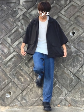 uchiさん（メンズ・177cm）の夏コーディネート