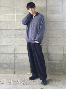 uchiさん（メンズ・177cm）の秋コーディネート