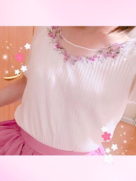 ＲIEさん（レディース・154cm）の夏コーディネート