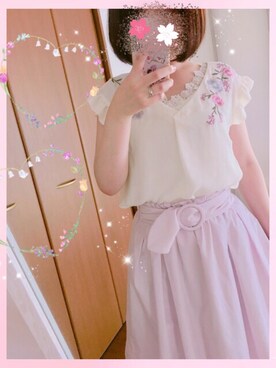「全身ウィルコーデ」｜ＲIEさん（レディース・154cm）の夏コーディネート