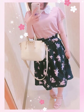 「tocco（トッコ）のアイテム」を使った、ＲIEさん（レディース・154cm）の夏コーディネート