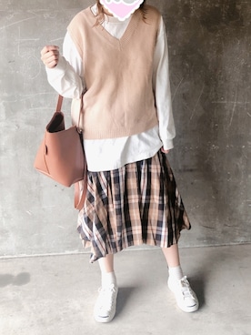 「セポ」｜「アイテム（その他）」を使った、sahoiroさん（レディース・165cm）の秋コーディネート