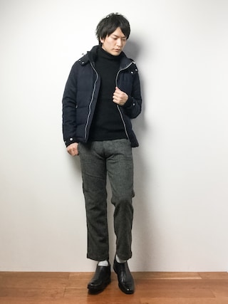 【SHIPS JET BLUE】ウールダウン スリムジャケット SHIPS JET BLUE（シップスジェットブルー）の「SHIPS JET BLUE