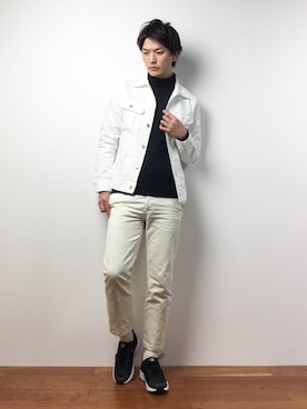 中嶋時男さん（メンズ・183cm）の冬コーディネート