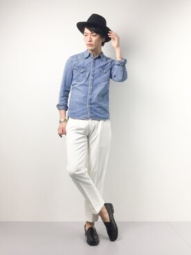 中嶋時男さん（メンズ・183cm）の冬コーディネート