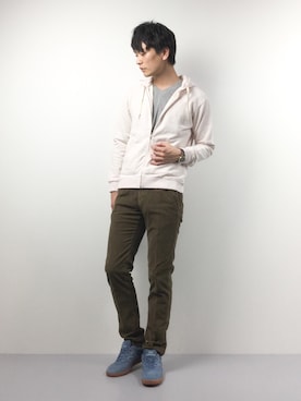 中嶋時男さん（メンズ・183cm）の春コーディネート