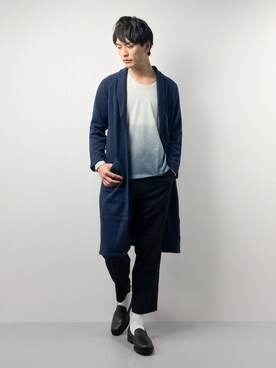 中嶋時男さん（メンズ・183cm）の春コーディネート