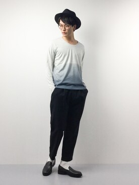 中嶋時男さん（メンズ・183cm）の春コーディネート