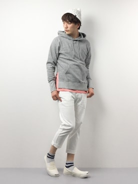 中嶋時男さん（メンズ・183cm）の春コーディネート