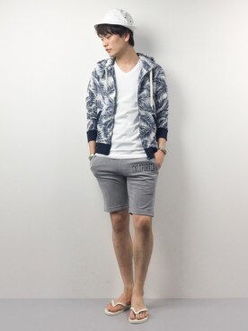 中嶋時男さん（メンズ・183cm）の春コーディネート