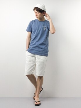 中嶋時男さん（メンズ・183cm）の春コーディネート