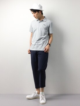 中嶋時男さん（メンズ・183cm）の春コーディネート