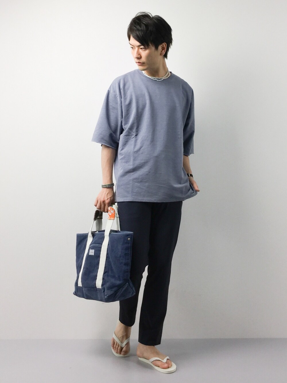 ポーター x B印ヨシダ x fennica ラグハンドル・トートバッグ PORTER（ポーター）の「PORTER × fennica × B印 YOSHIDA / ラグ