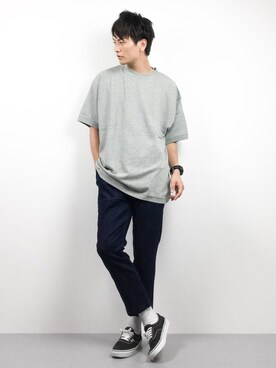 中嶋時男さん（メンズ・183cm）の春コーディネート