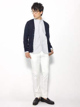 中嶋時男さん（メンズ・183cm）の夏コーディネート