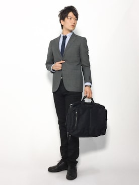 中嶋時男さん（メンズ・183cm）の夏コーディネート