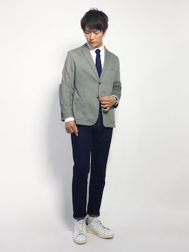 中嶋時男さん（メンズ・183cm）の夏コーディネート