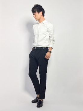 中嶋時男さん(メンズ・183cm)の夏コーディネート