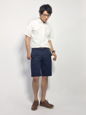 中嶋時男さん（メンズ・183cm）の夏コーディネート