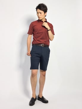 中嶋時男さん（メンズ・183cm）の夏コーディネート