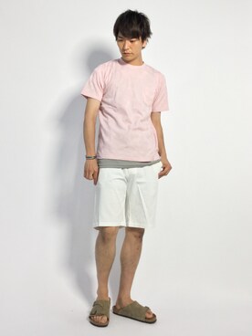 中嶋時男さん（メンズ・183cm）の夏コーディネート
