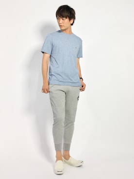 中嶋時男さん（メンズ・183cm）の夏コーディネート