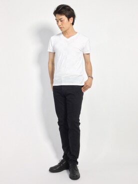 中嶋時男さん（メンズ・183cm）の夏コーディネート