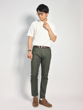 中嶋時男さん（メンズ・183cm）の夏コーディネート